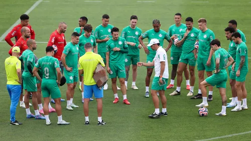 Piquerez participa do primeiro treino com o grupo completo do Palmeiras nos Estados Unidos; lateral demonstra confiança na equipe