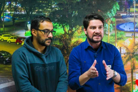 Prefeito Rafael Cita e o secretário de saúde