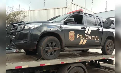 Homem escapa de cadeia e leva carro da Polícia Civil com armas na fuga no PR
