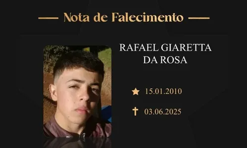 Identificado menino de 15 anos que morreu em acidente com trator no PR