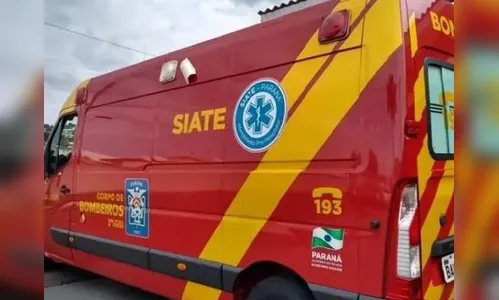 Motociclista de 19 anos fica ferida após acidente em Apucarana