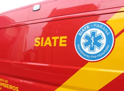 Siate socorreu a vítima em Apucarana