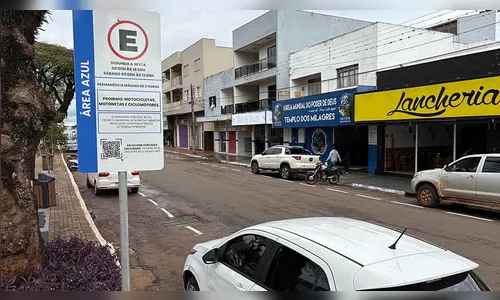 Zona Azul começa a operar em Ivaiporã com cobrança em ruas sinalizadas