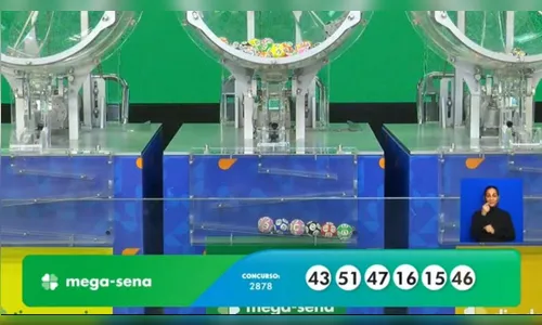 Veja o resultado da Mega-Sena 2878 deste sábado; prêmio de R$ 127 mi