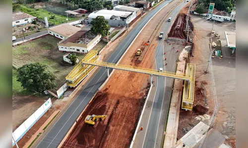 Obra do novo Trevo do Catuaí em Maringá chega a 54,3% de execução