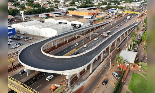 Novos viadutos de Sarandi já estão com estruturas concluídas