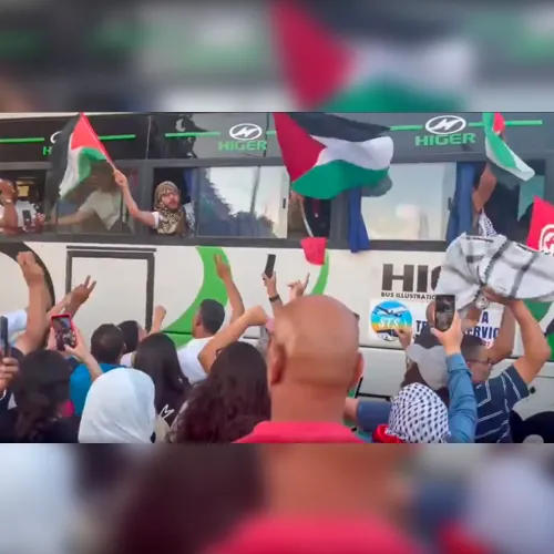 Israel pede que Egito detenha marcha a Gaza e 200 são deportados