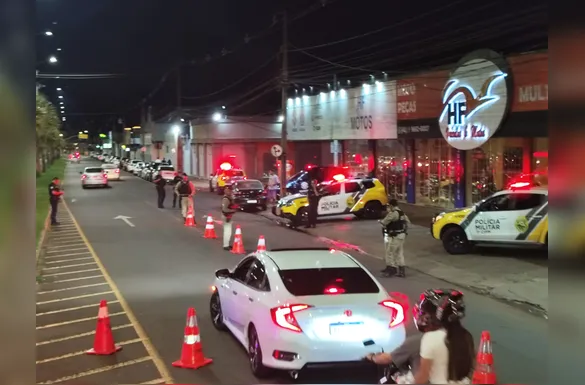 Motorista é preso por embriaguez ao volante em blitz da Lei Seca