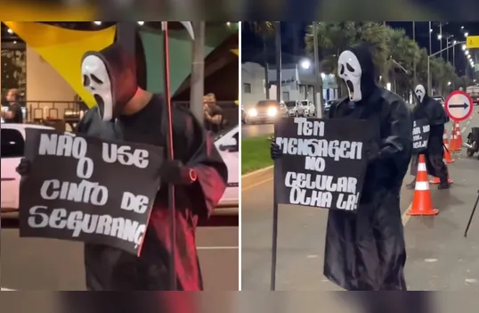 'Blitz da Morte' chama atenção e orienta responsabilidade no trânsito em Arapongas