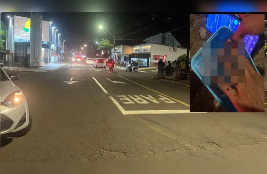Motociclista tem parte de dedo arrancada após colisão com carro em Apucarana