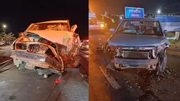 As vítimas foram atendidas por equipes do Serviço de Atendimento Móvel de Urgência (Samu) e por uma ambulância da concessionária CCR PRVias