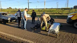 O motorista do automóvel alegou que o sol teria prejudicado sua visão
