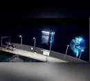 Câmeras revelam caminho feito por suspeito antes de carro cair no rio em Porto Rico