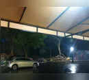 Apucarana registrou ventos de 125 km/h com chuva extrema durante 15 minutos, diz Simepar
