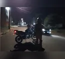Suspeito de fazer delivery de drogas em Apucarana é pego pela Rocam com moto 'pinada'
