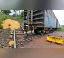 Dois são presos por furto de milho de trem após descarrilamento em Apucarana