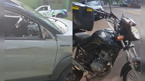 Motociclista fica ferido em colisão na Avenida Jaboti