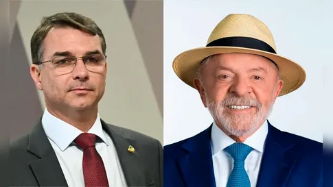 Lula e Flávio Bolsonaro assinam acordo para abertura de sigilos no TSE
