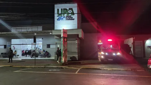 Motociclista ferido em acidente é encaminhado à UPA de Apucarana