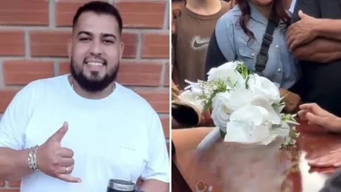 Motoboy do PR morre às vésperas de casar e é sepultado com buquê do seu casamento