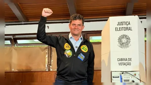 Sergio Moro agradece a eleitores nas redes sociais após ser eleito governador do Paraná