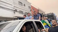 Apresentador Ratinho faz carreata em apoio a Rafael Cita em Arapongas