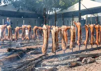 Prato tipico "Porco ao Fogo de Chão"