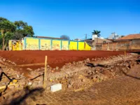 Terreno em que a sede será construída