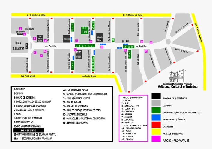 Semana da Pátria: veja quais ruas serão interditadas no dia do desfile