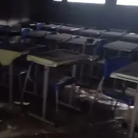 Aulas são suspensas após incêndio destruir sala em escola de Rolândia