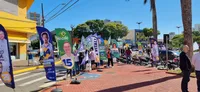 Militantes partidários lotam centro na véspera da eleição; veja