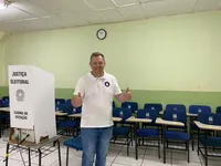 Paulo Vital vota e diz que está com a "sensação do dever cumprido"