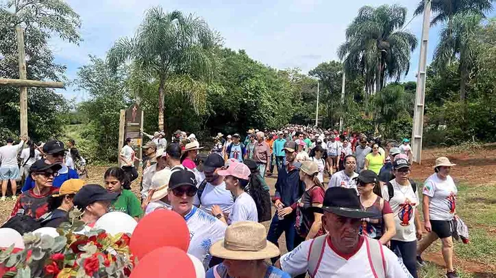 Caminhada de Jesus das Santas Chagas