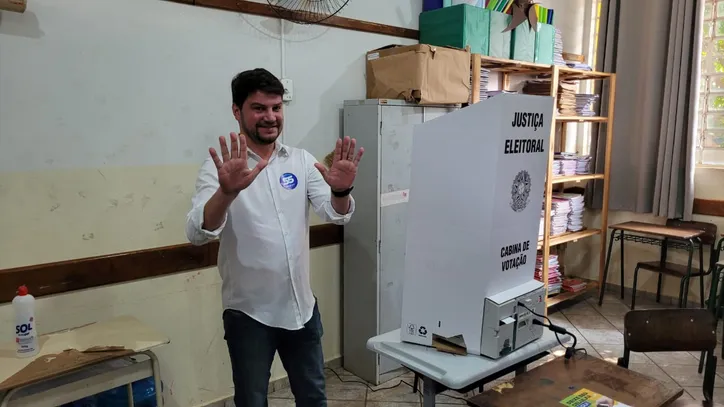 Rafael Cita vota e fala em vitória: "Fizemos uma campanha bonita"