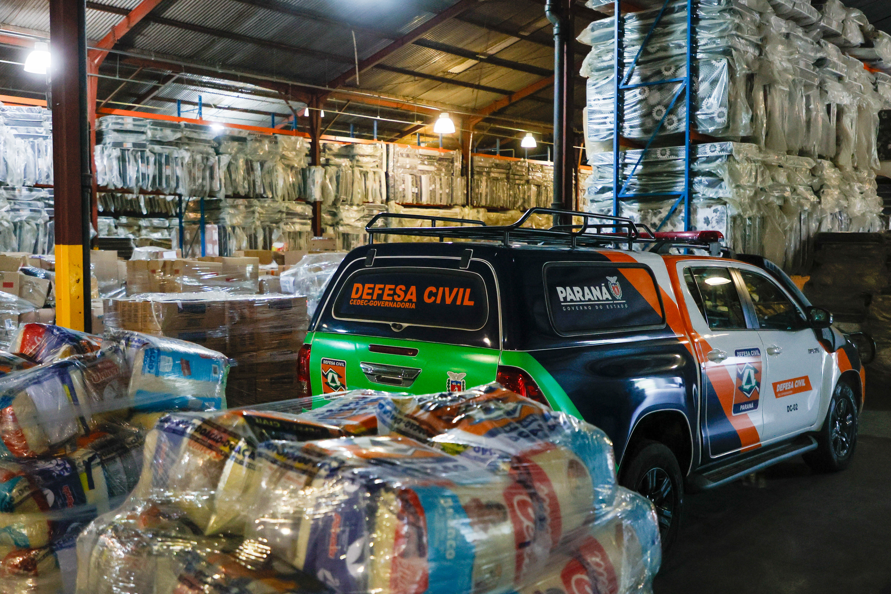 Defesa Civil envia ajuda humanitária para Dois Vizinhos após granizo