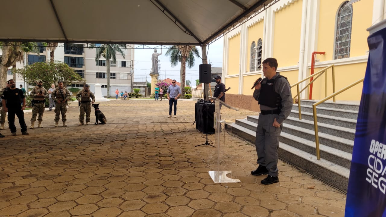 Segurança Pública lança operação contra violência em Jandaia do Sul