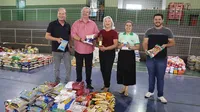 Expovale arrecada 13 t de alimentos e beneficia instituições sociais