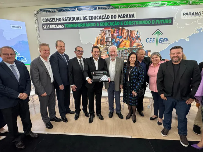 Apucarana recebe premiação do Conselho Estadual de Educação