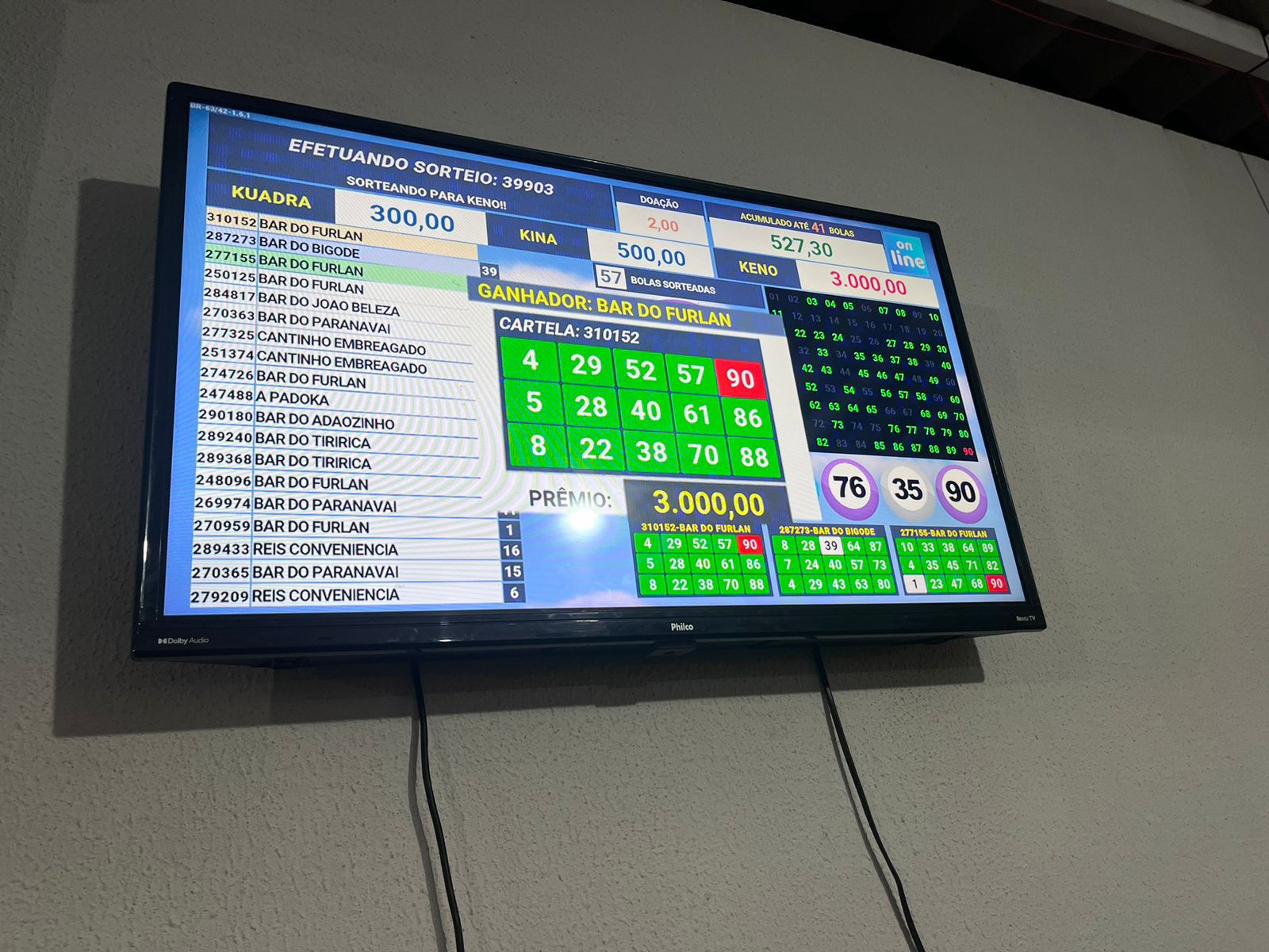 Em fiscalização em Arapongas, Aifu encontra máquinas de jogos de azar