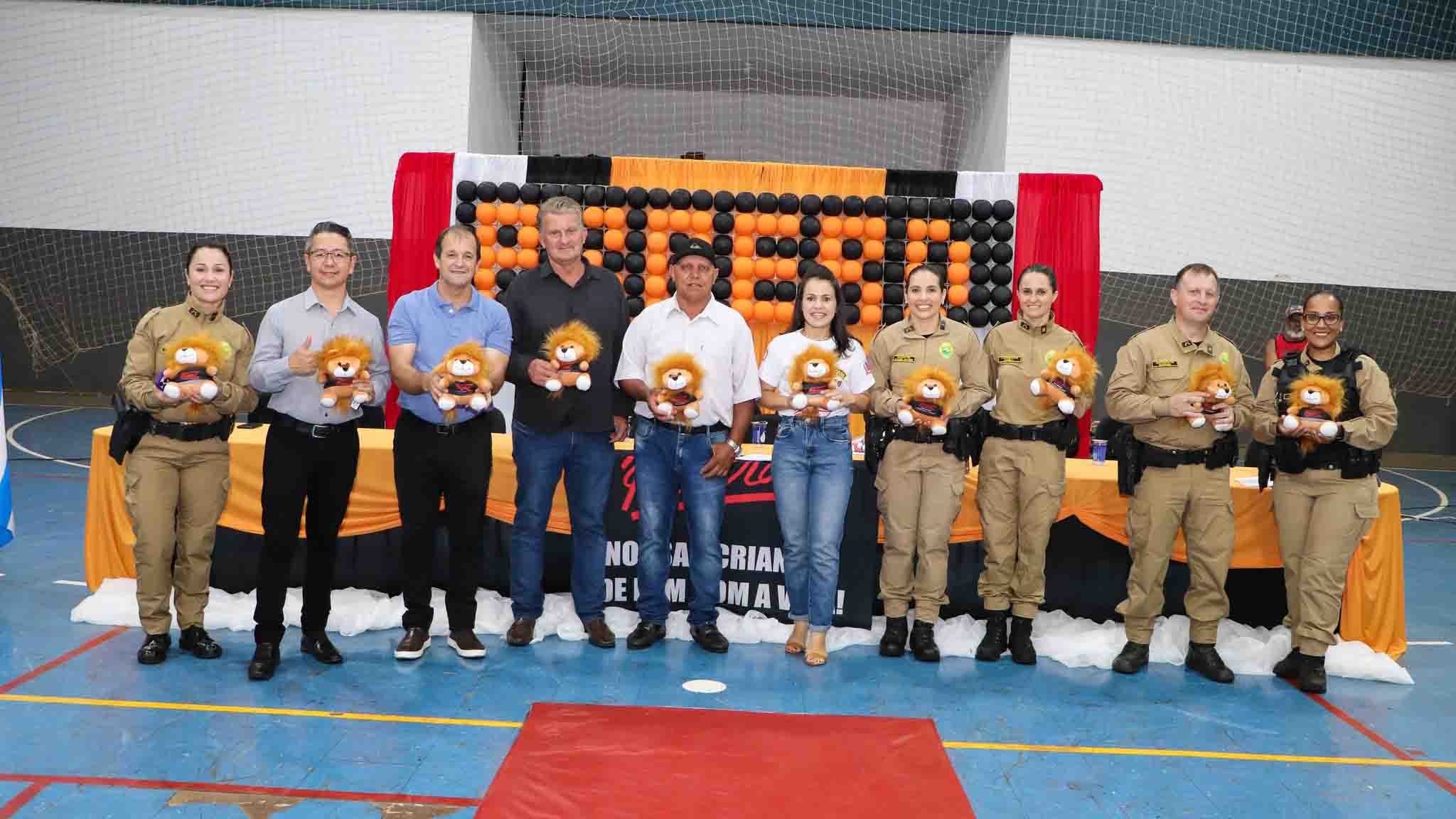 160 alunos concluem o curso do PROERD em Jardim Alegre