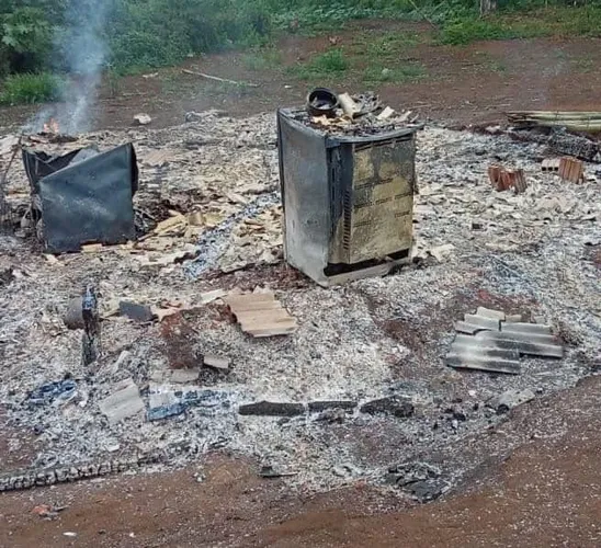 Destruição: veja como ficaram aldeias após briga entre indígenas no PR