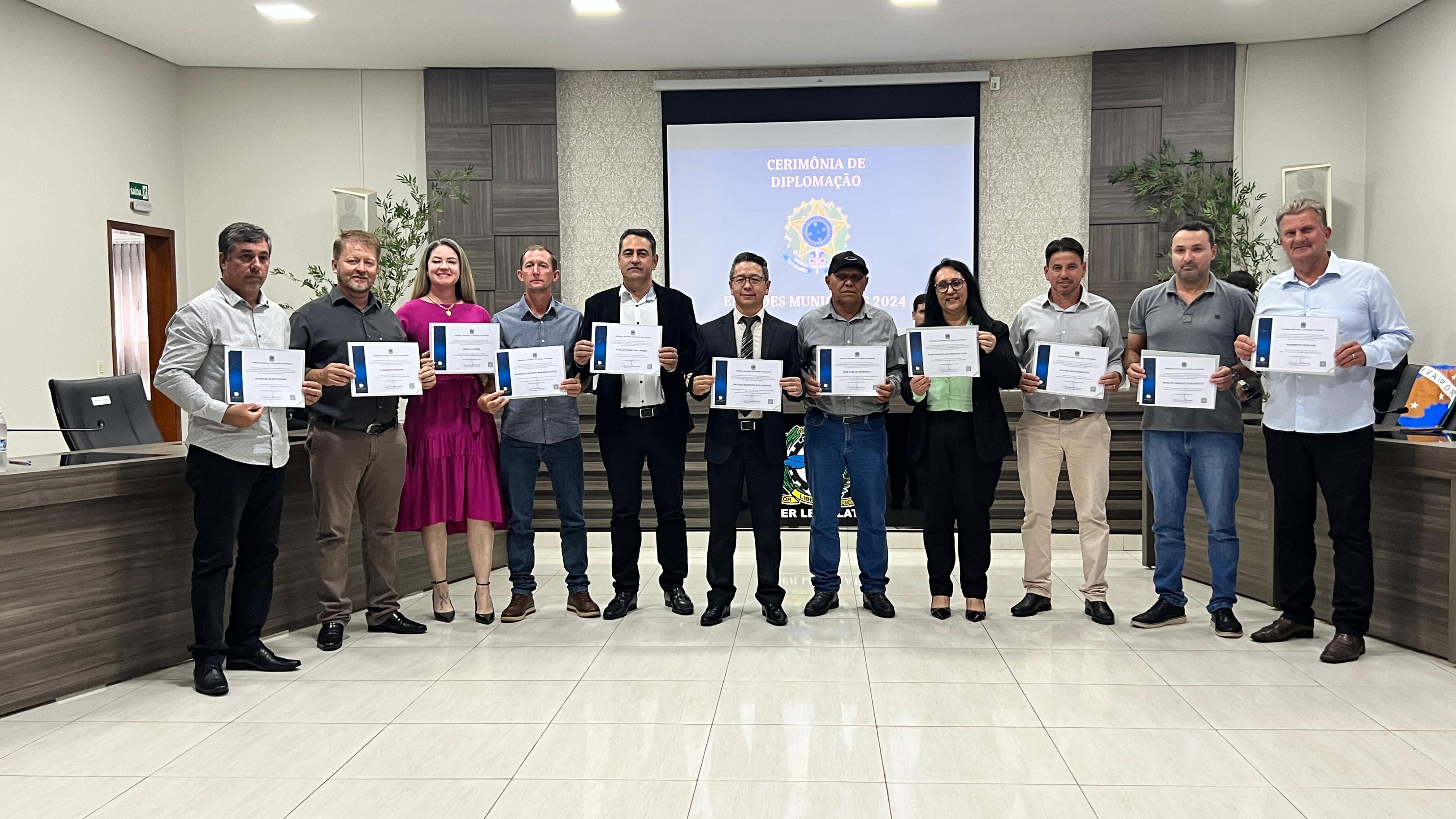 Justiça Eleitoral realiza diplomação dos eleitos de Ivaiporã e região