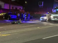 Acidente deixa motociclista e garupa feridos em Apucarana; veja