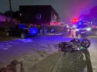 Acidente deixa motociclista e garupa feridos em Apucarana; veja