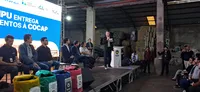 Cocap recebe caminhões e equipamentos da Itaipu Binacional