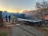 Idoso morre carbonizado após incêndio em residência em Arapongas