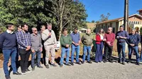 Ivaiporã Inaugura pavimentação de estrada da comunidade Pidauvinha