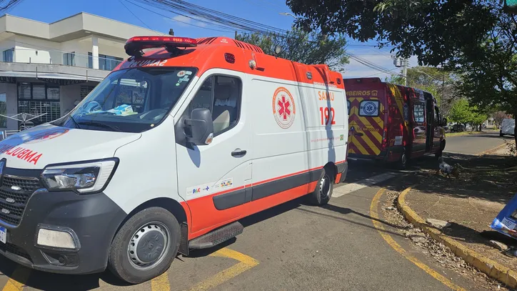 Motociclista fica gravemente ferido após acidente em Apucarana