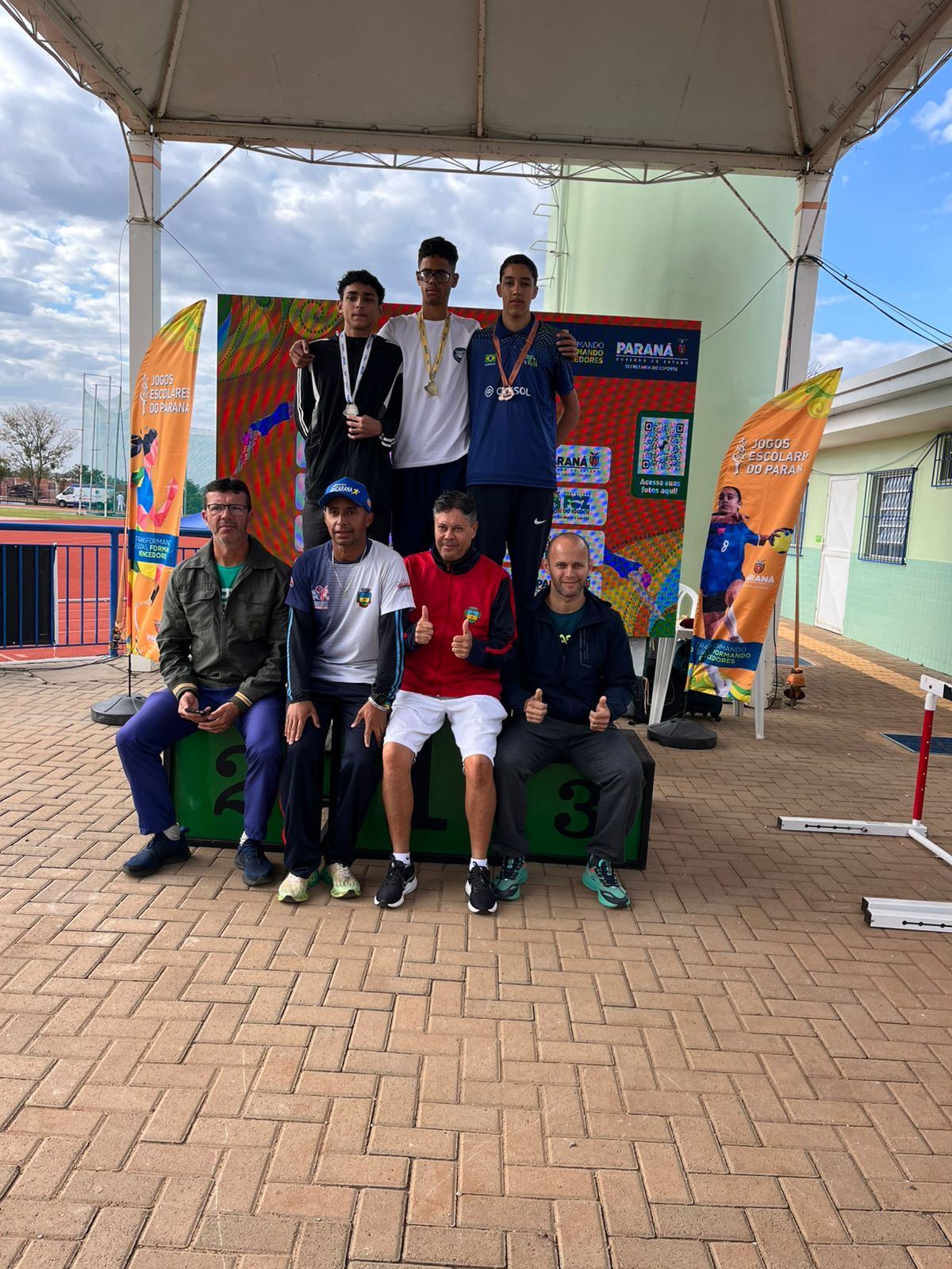 Apucarana fatura seis medalhas no atletismo na fase final dos Jep´s