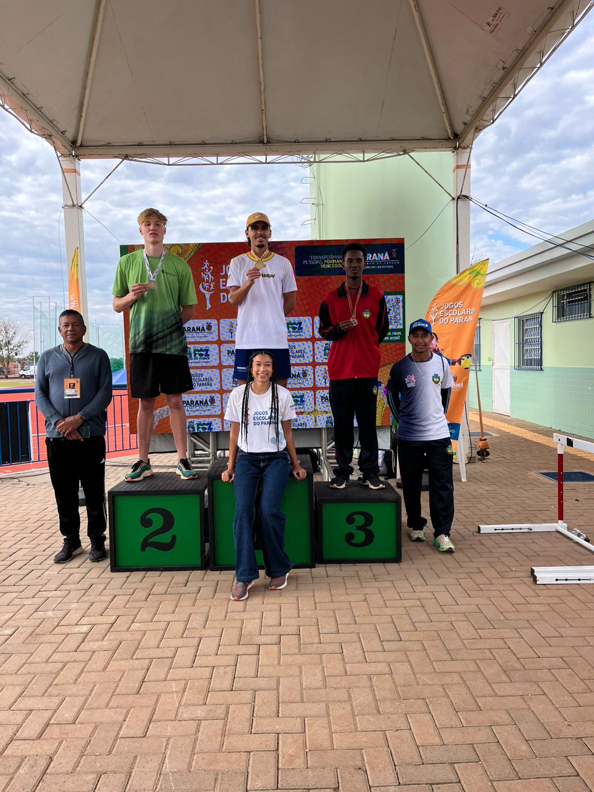 Apucarana fatura seis medalhas no atletismo na fase final dos Jep´s